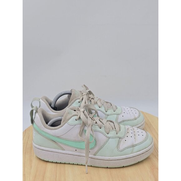 Nike Court Borough Low Recraft Youth Size US 4Y White/Mint FZ3539-100 - Picture 1 of 8